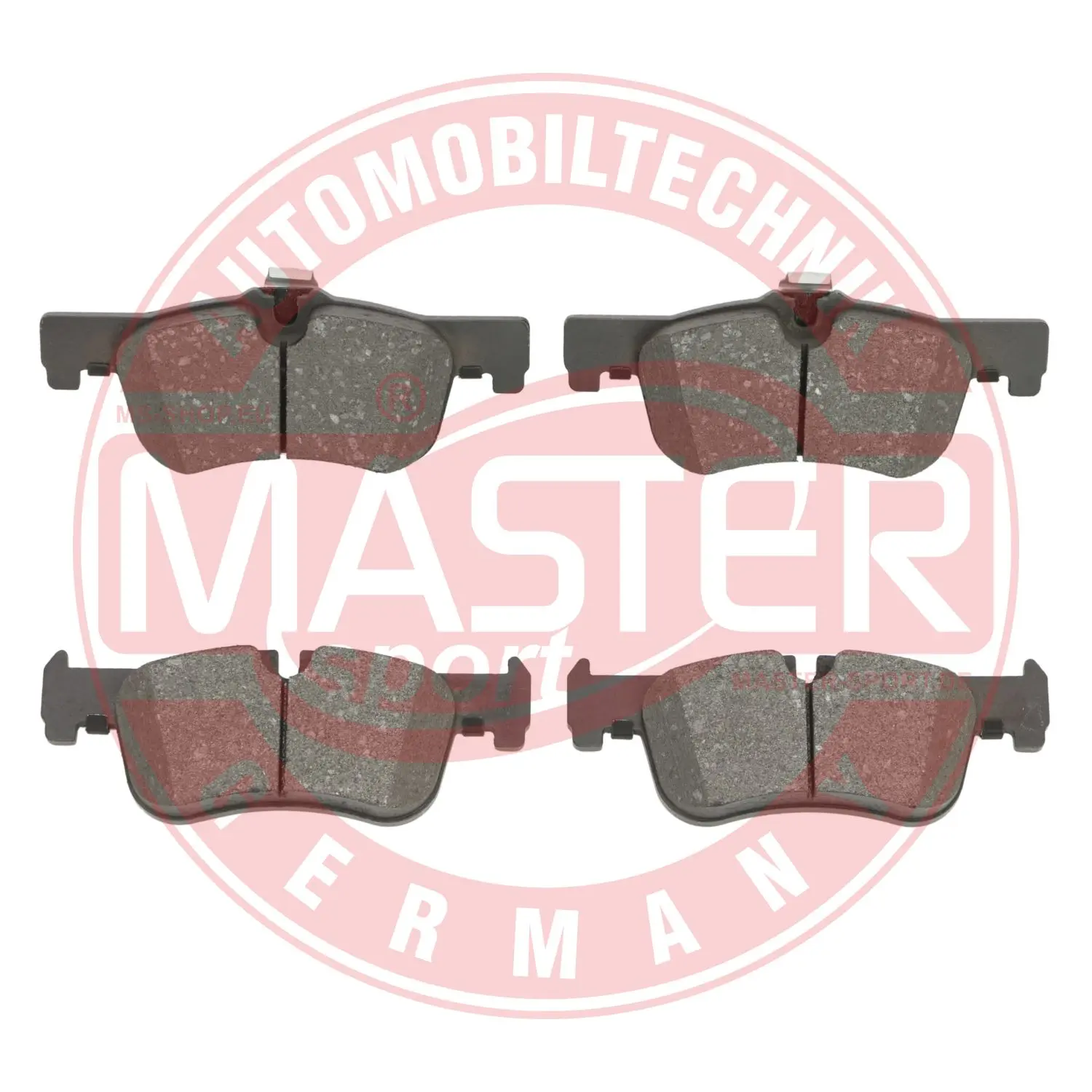 Комплект спирачно феродо, дискови спирачки MASTER-SPORT GERMANY