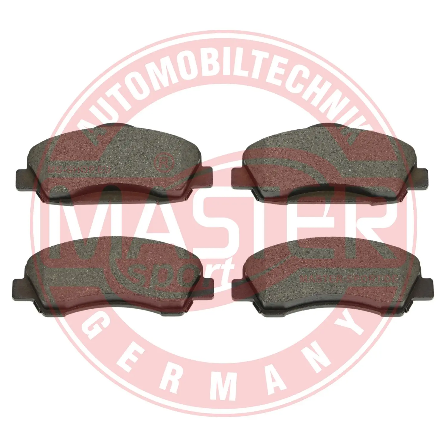 комплект спирачно феродо, дискови спирачки MASTER-SPORT GERMANY