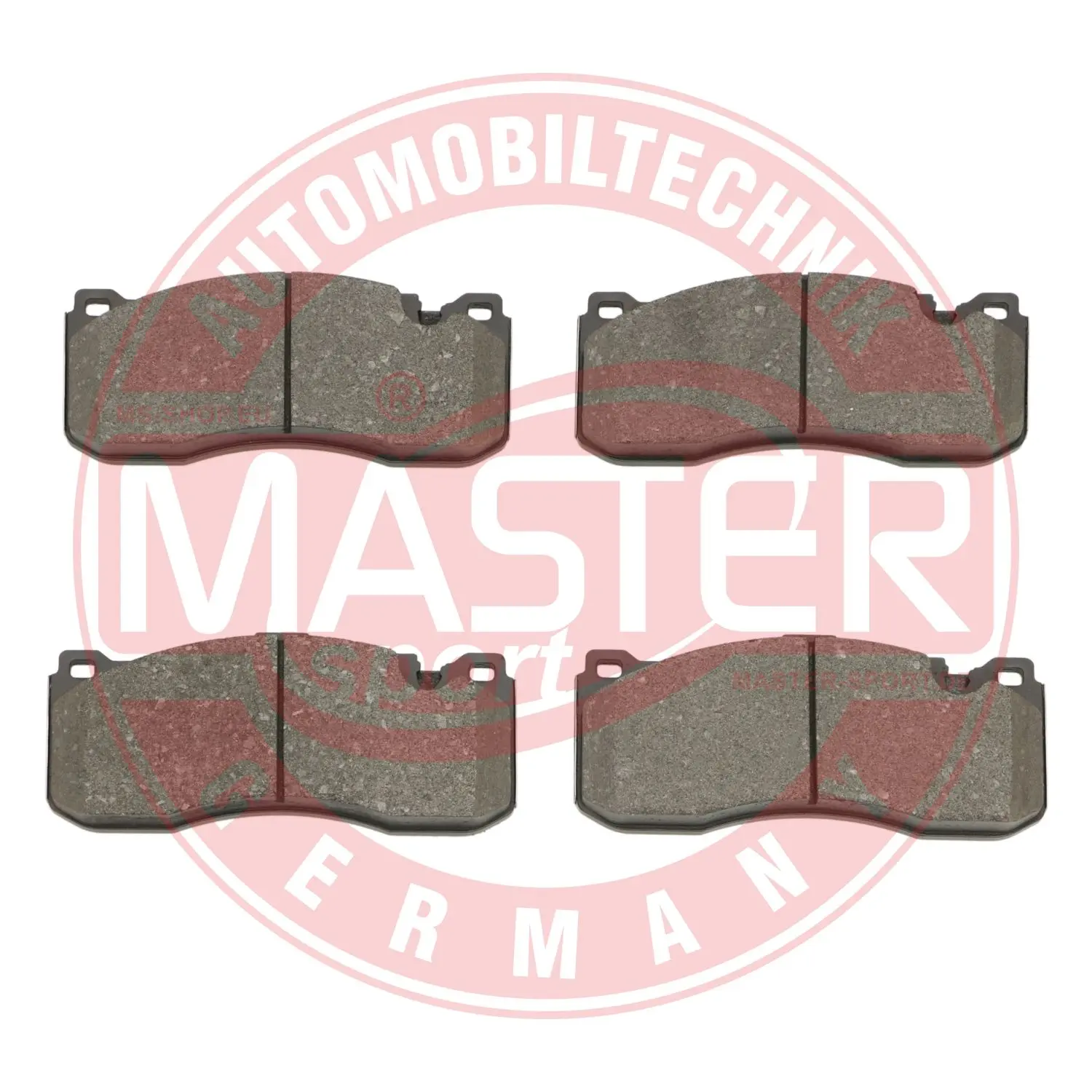 Комплект спирачно феродо, дискови спирачки MASTER-SPORT GERMANY