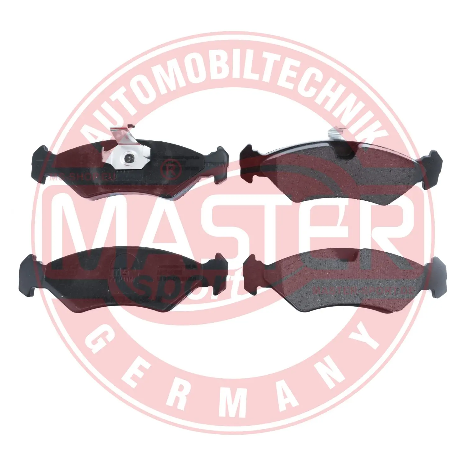 Комплект спирачно феродо, дискови спирачки MASTER-SPORT GERMANY
