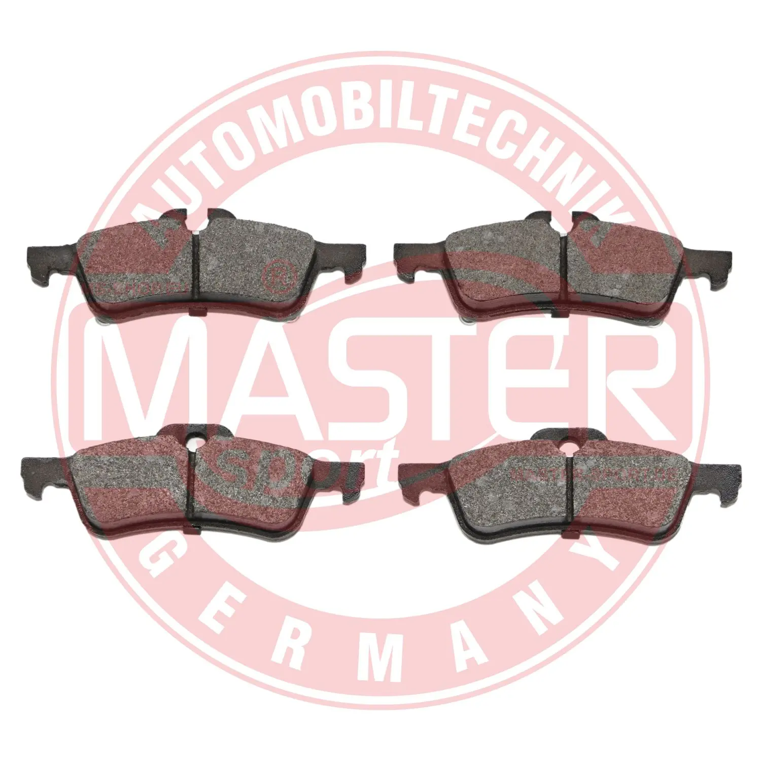 Комплект спирачно феродо, дискови спирачки MASTER-SPORT GERMANY