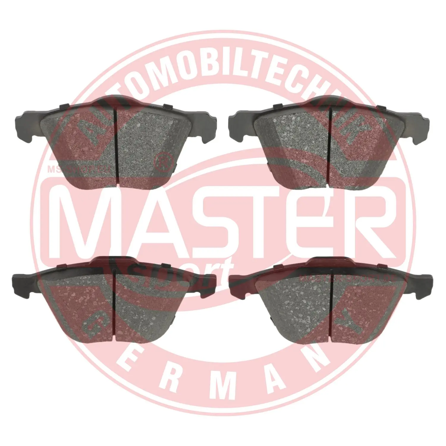 Комплект спирачно феродо, дискови спирачки MASTER-SPORT GERMANY