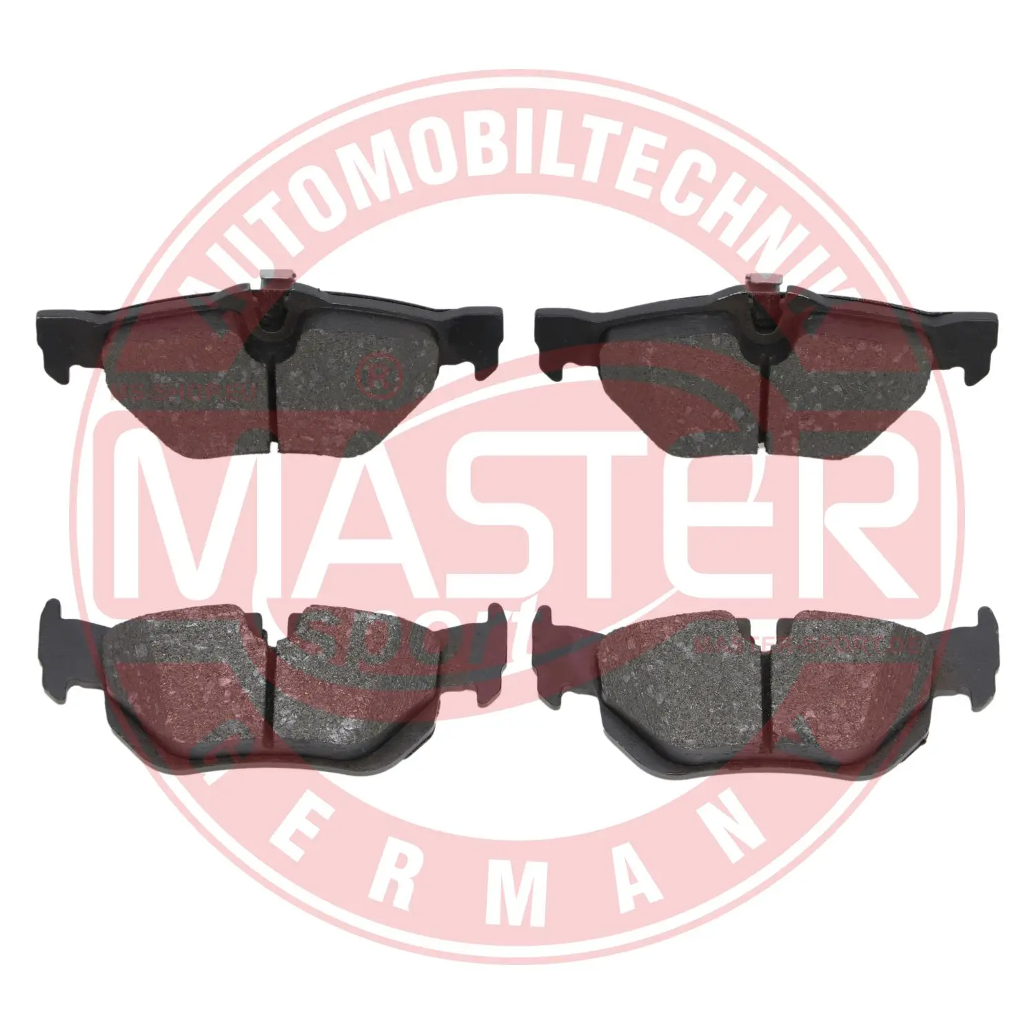 Комплект спирачно феродо, дискови спирачки MASTER-SPORT GERMANY