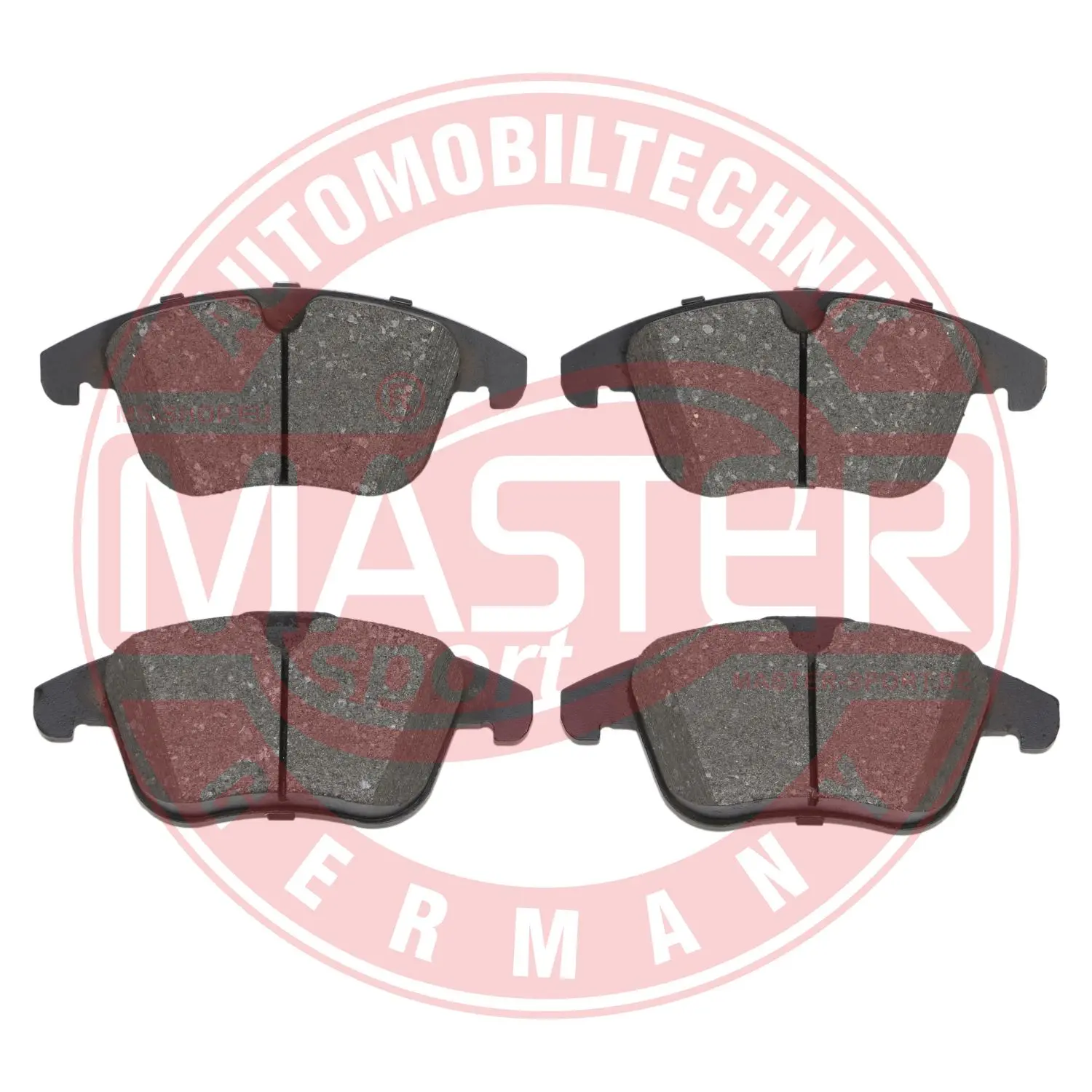 Комплект спирачно феродо, дискови спирачки MASTER-SPORT GERMANY