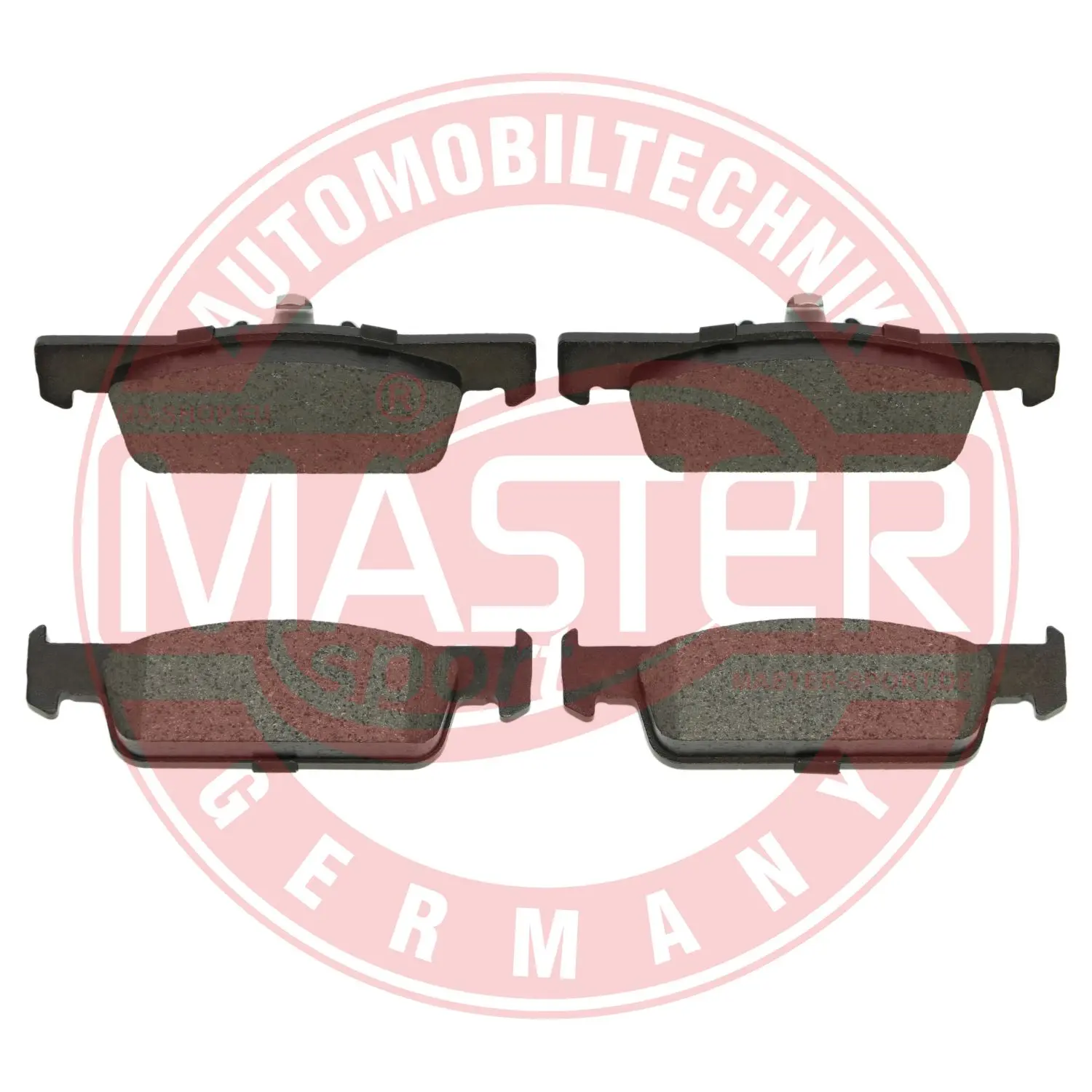 Комплект спирачно феродо, дискови спирачки MASTER-SPORT GERMANY