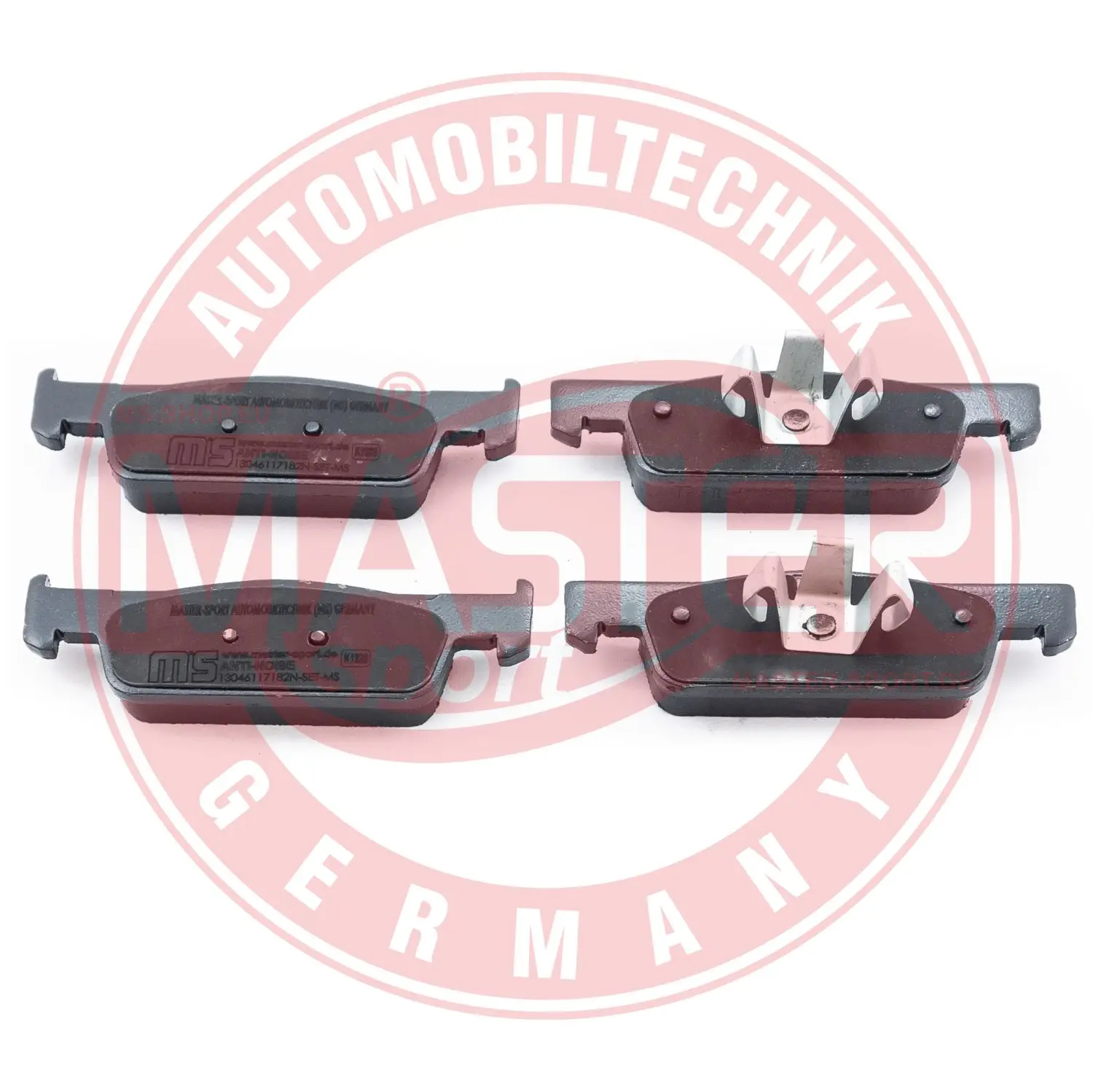 комплект спирачно феродо, дискови спирачки MASTER-SPORT GERMANY