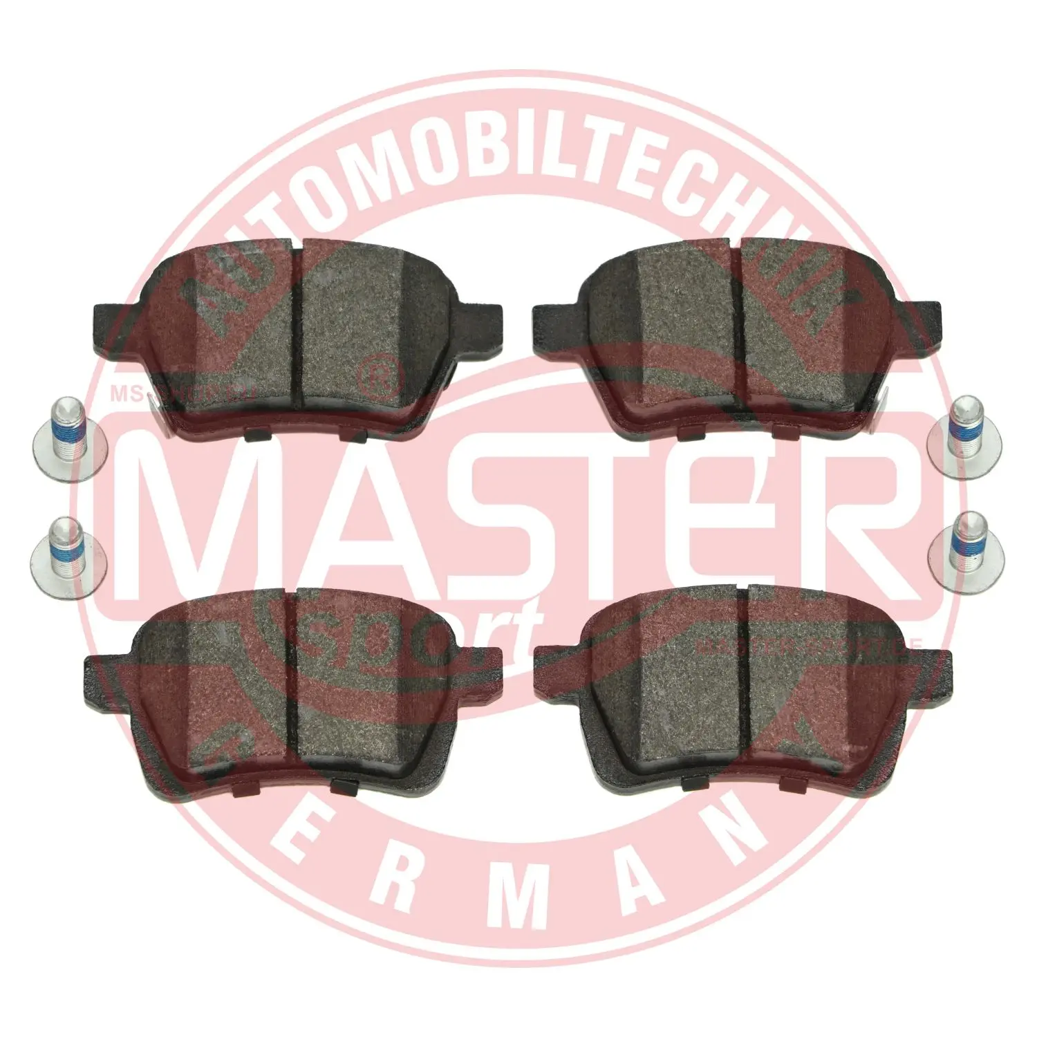 комплект спирачно феродо, дискови спирачки MASTER-SPORT GERMANY