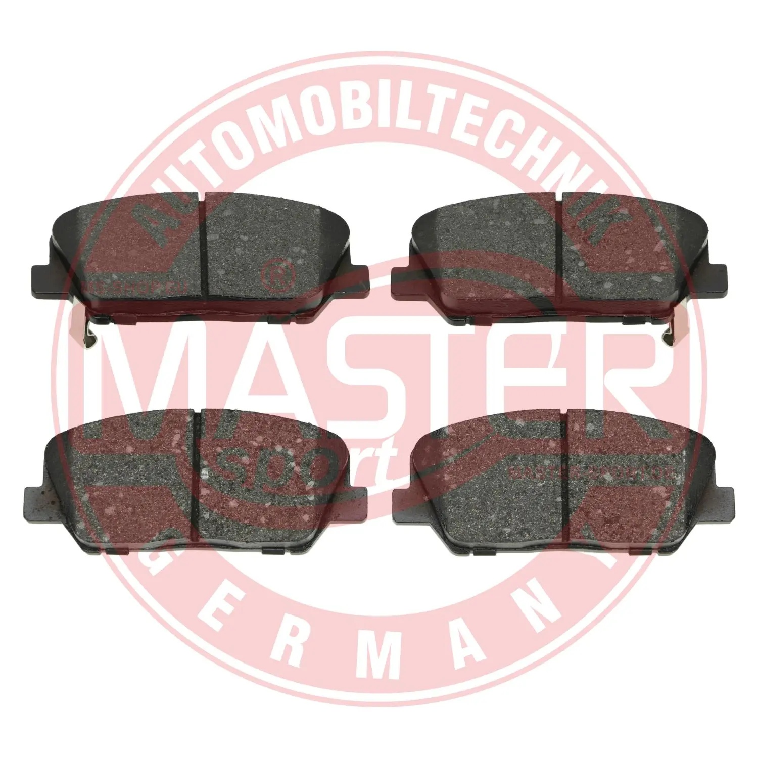 Комплект спирачно феродо, дискови спирачки MASTER-SPORT GERMANY
