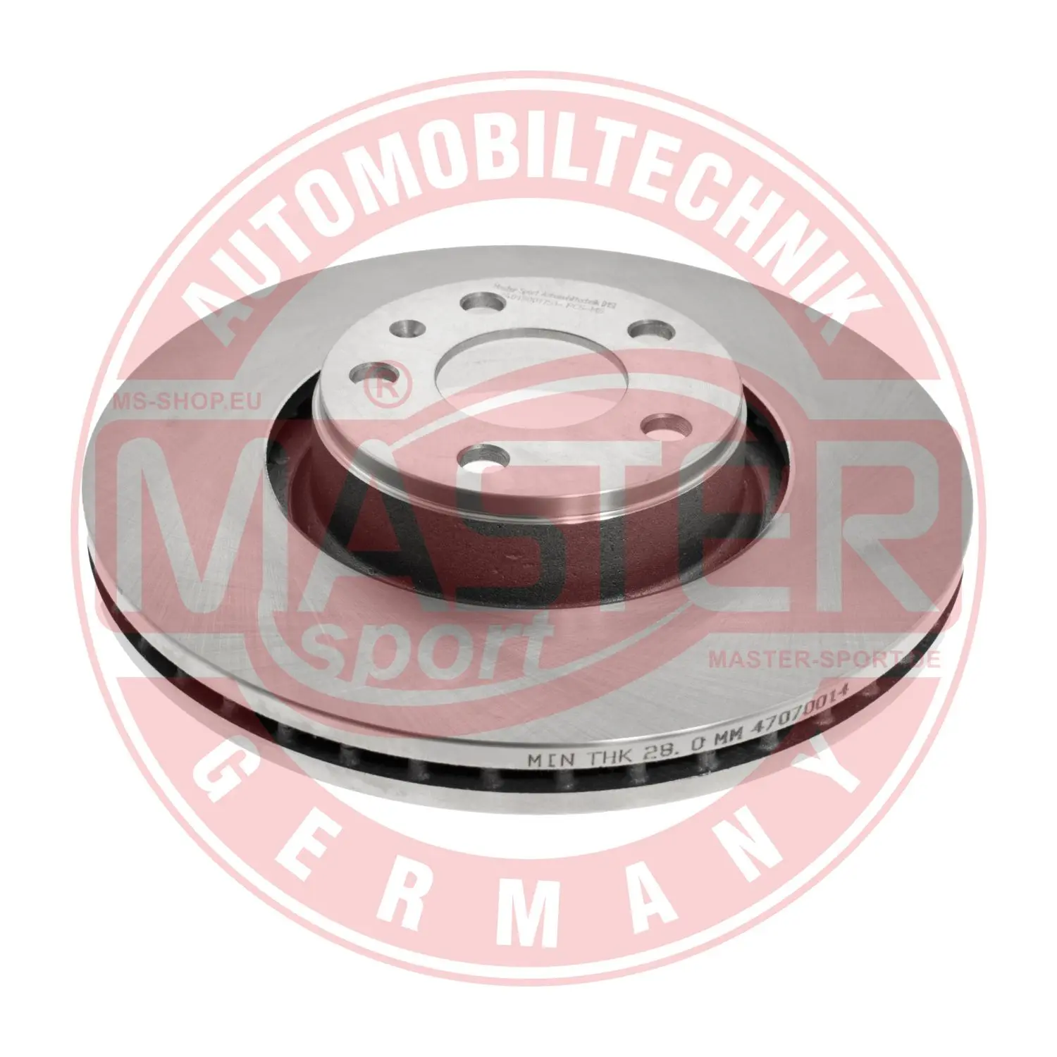 спирачен диск MASTER-SPORT GERMANY