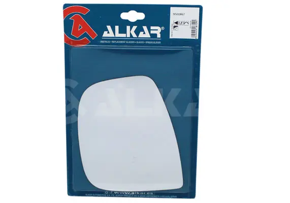 Стъкло на огледало, елемент от стъклото ALKAR