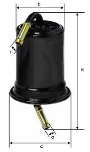 горивен филтър UNIFLUX FILTERS     