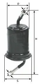 горивен филтър UNIFLUX FILTERS     