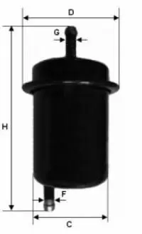 горивен филтър UNIFLUX FILTERS     