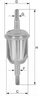 горивен филтър UNIFLUX FILTERS     