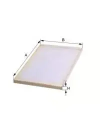 Филтър купе (поленов филтър) UNIFLUX FILTERS     