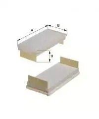 Филтър купе (поленов филтър) UNIFLUX FILTERS     