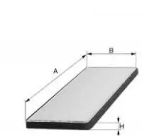 Филтър купе (поленов филтър) UNIFLUX FILTERS     