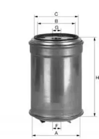 горивен филтър UNIFLUX FILTERS     