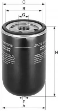 горивен филтър UNIFLUX FILTERS     