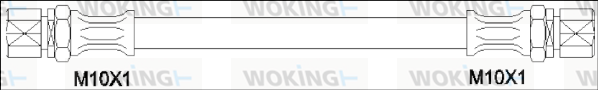 спирачен маркуч WOKING              
