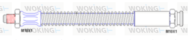 спирачен маркуч WOKING              