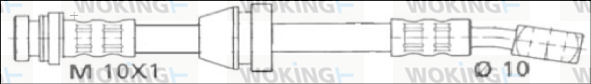 спирачен маркуч WOKING              