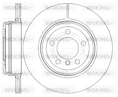 спирачен диск WOKING              
