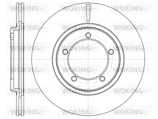 спирачен диск WOKING              