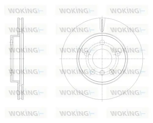 спирачен диск WOKING              