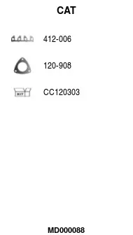 Коляно, катализатор FA1                 