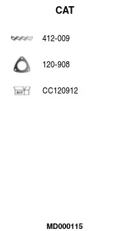 Коляно, катализатор FA1                 