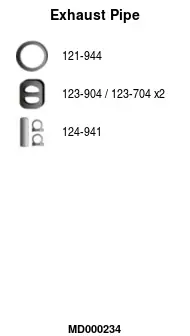 изпускателна тръба FA1                 
