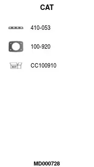 Коляно, катализатор FA1                 