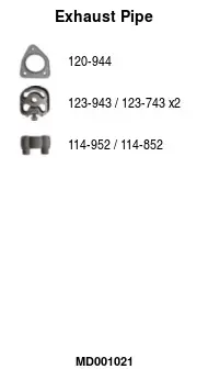 изпускателна тръба FA1                 