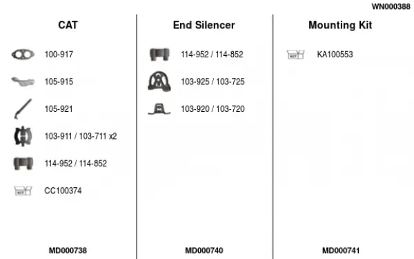 Изпускателна система FA1                 