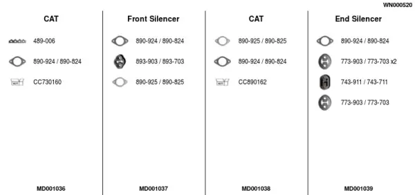 Изпускателна система FA1                 