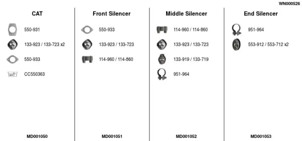 Изпускателна система FA1                 