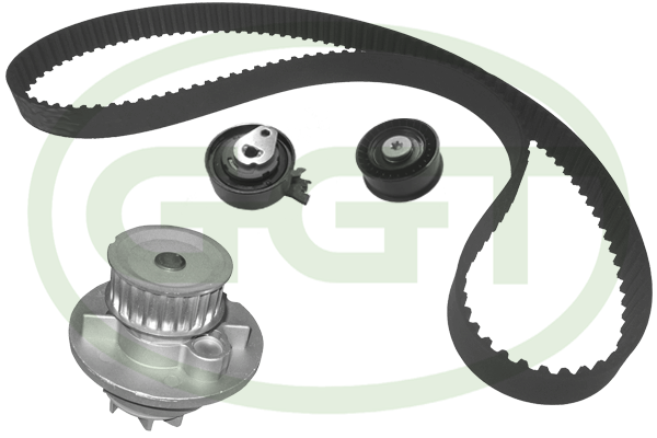 водна помпа+ к-кт ангренажен ремък GGT                 