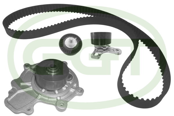 водна помпа- к-кт ангренажен ремък GGT                 
