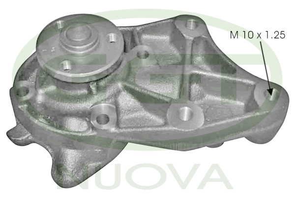 водна помпа, охлаждане на двигателя GGT                 