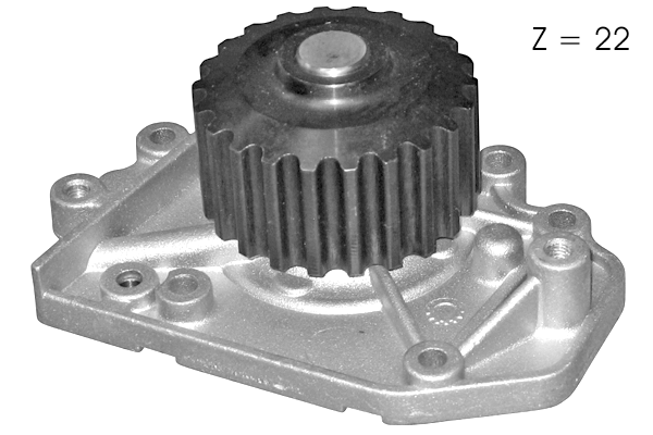 водна помпа, охлаждане на двигателя GGT                 