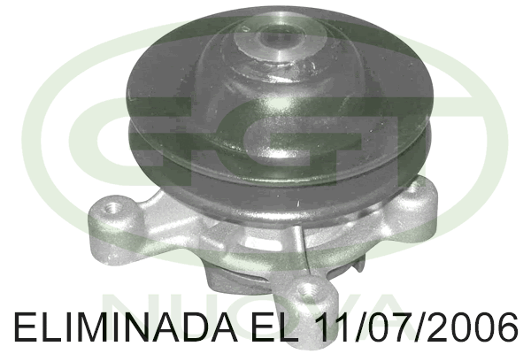 водна помпа, охлаждане на двигателя GGT                 