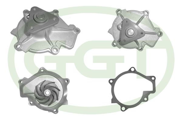 водна помпа, охлаждане на двигателя GGT                 