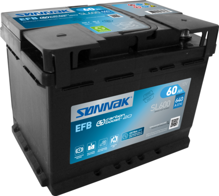 стартов акумулатор SONNAK              