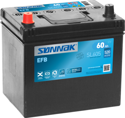 стартов акумулатор SONNAK              