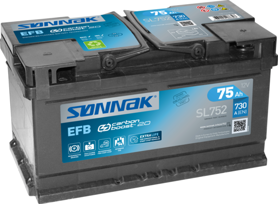 стартов акумулатор SONNAK              