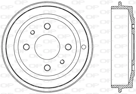 спирачен барабан OPEN PARTS          