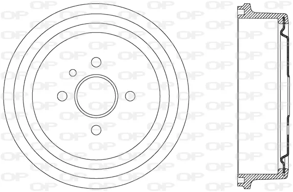 спирачен барабан OPEN PARTS          