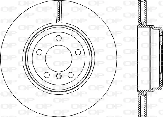 спирачен диск OPEN PARTS          