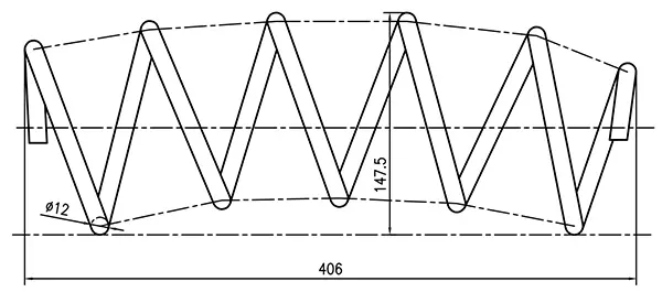 пружина за ходовата част OPEN PARTS          
